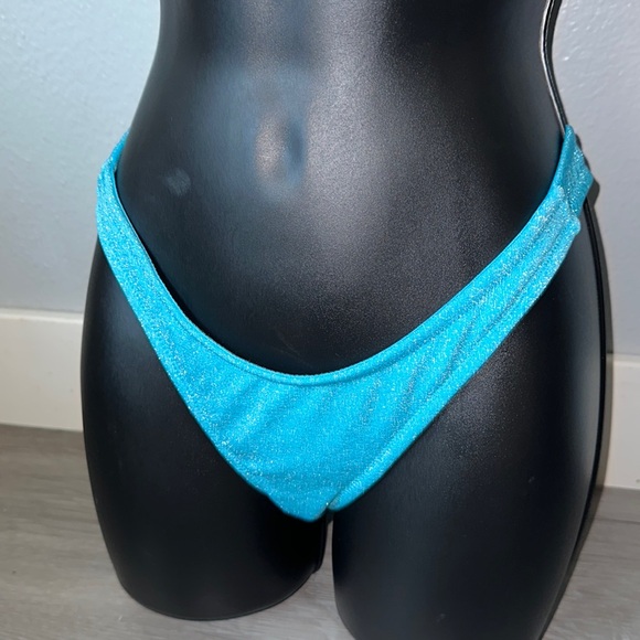 Baby blue Cheeky bathing suit bottom - Picture 2 of 6